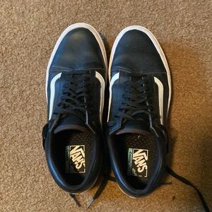 Vans leather shoes